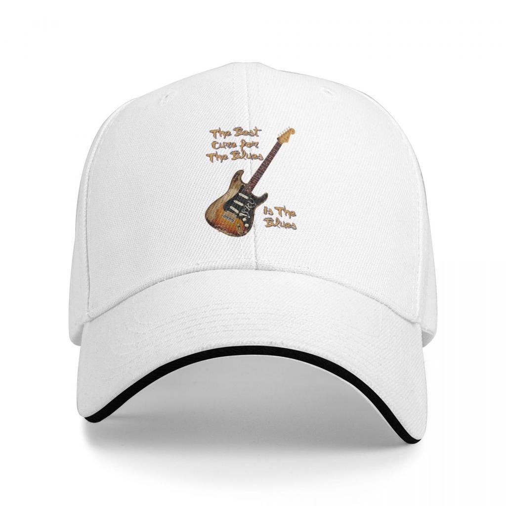 SRV Stevie Ray Vaughan La Migliore Cura è Blues Cappellino da Baseball cappelli invernali per uomo Cappello Uomo Abbigliamento da Golf di Lusso Uomo Donna