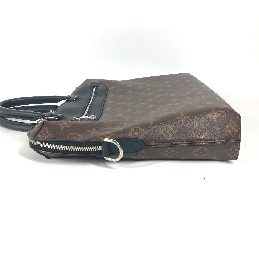 Louis Vuitton M54019 MonogramMacassar Porto Document Jour PDJ 2WAY Hand Bag