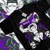 Chrollo Book Hunter X Hunter T-Shirt Manga HXH Anime Graphic Tee All Size Women Clothes Pokemon Harajuku Shirts for Women