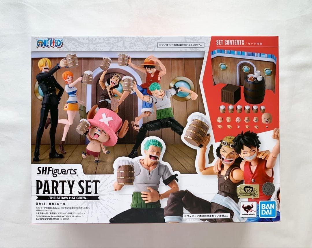 S.H.Figuarts Party Set Straw Hat Crew ONE PIECE Action Figure SHF SH Toy