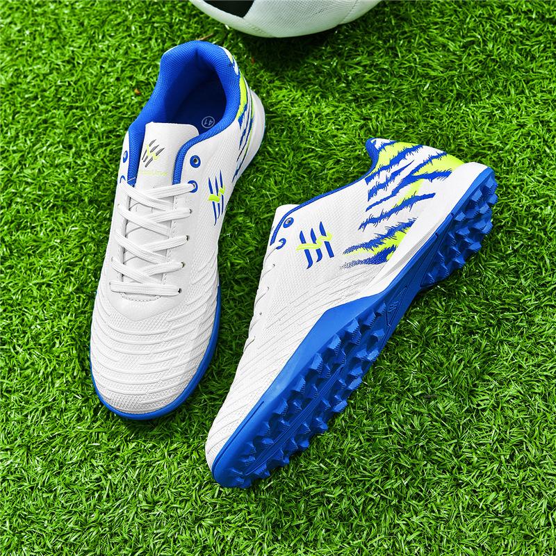 New Men'S Ag Spikes Competition Football Shoes Tf Broken Nails Student Outdoor Sports Grass Professional Football Shoes