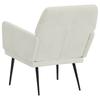 Cream Velvet Armchair 62 x 79 x 79 cm