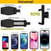 Gooseneck Phone Holder For Mic Stand/Music Stand/Stroller/Treadmill/Spin Bike/Exercise Bicycle,50 Cm Long Flexible Gooseneck Arm Super Crab Clamp
