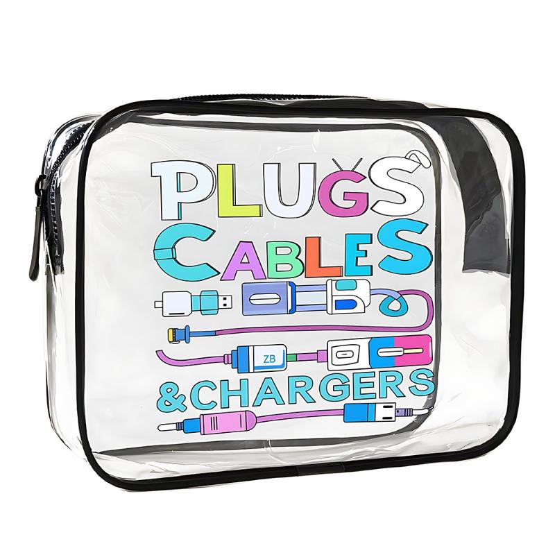 Clear PVC Cosmetic Storage Pouch