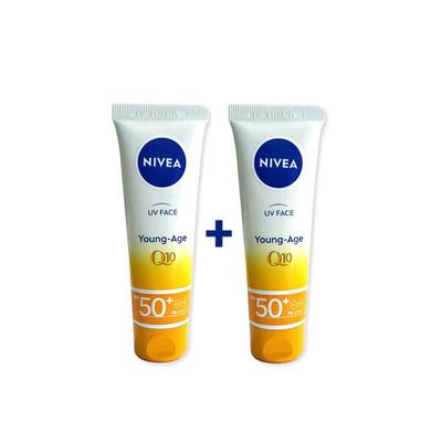 Sun Young Age Face Sun Cream 50ml X 2 / Compact Size / Portable / Triple Block
