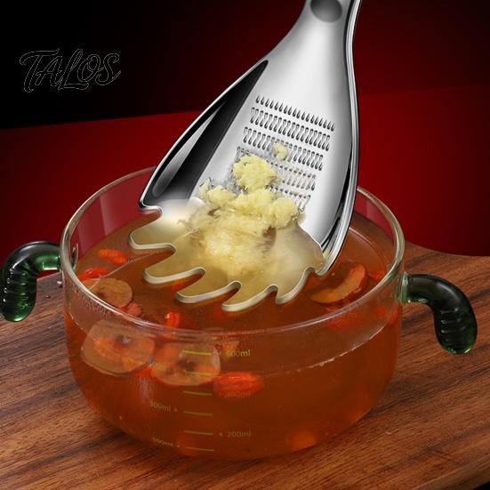 Durable Metal Kitchenware for Home Cooking 5-in-1 Stainless Steel Spoon, Multifunctional Kitchen Efficient Food Preparation Tool Tools Potato