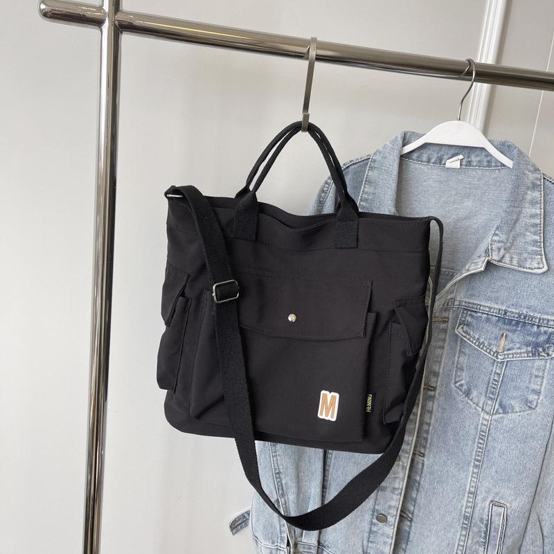 

Simple and fashionable large capacity commuter bag female college student handbag for class niche design one-shoulder crossbody bag