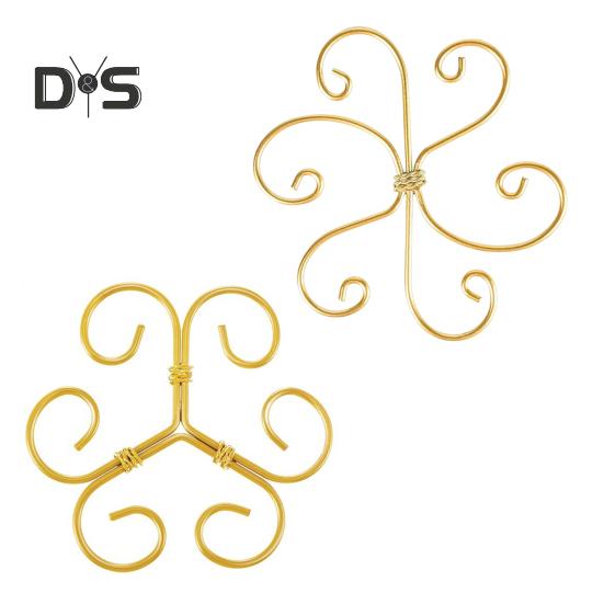 Plant Stem Holder Monstera Plant Stabilizer Metal Plant Support Stem Stabilizer for Indoor Plants Potted Flowers Upright Growth