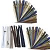 12Pcs Heavy Duty Metal Zippers for Sewing Craft Tailoring Closed-end Zips Fastener Sewing Zippers for Clothing Repair