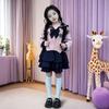 Girls' Academy Style Skirt Set - Spring/Autumn 2025, Princess Style Outfit for Middle & Large Children