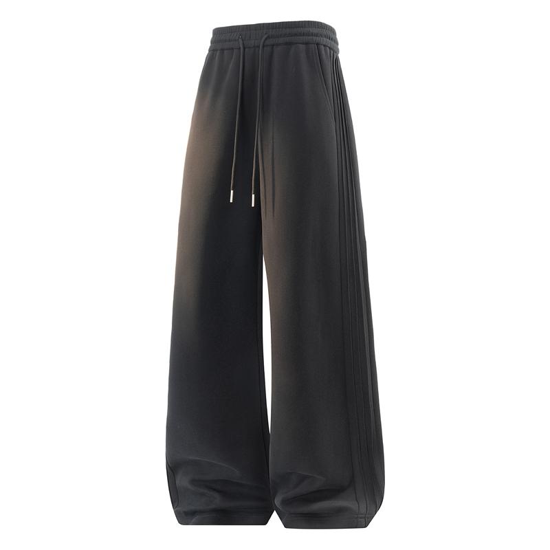 Men's Loose Straight Leg Pants, Men's Casual Pants
