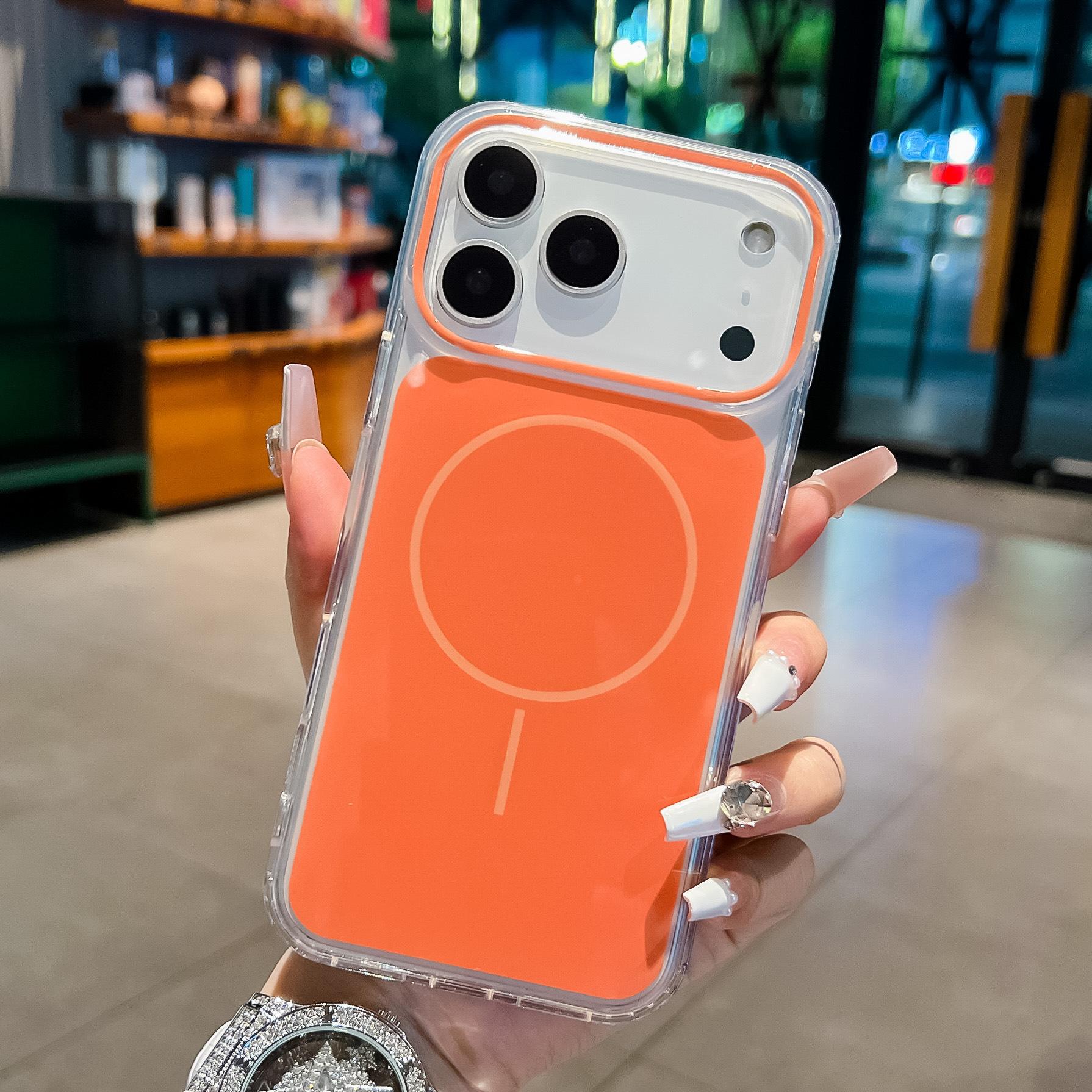 

N52 Gauss Magnetic for Apple 17Air Original Color Phone Case for IPhone 16 Promax Anti Drop Protective Cover For iPhone16Plus