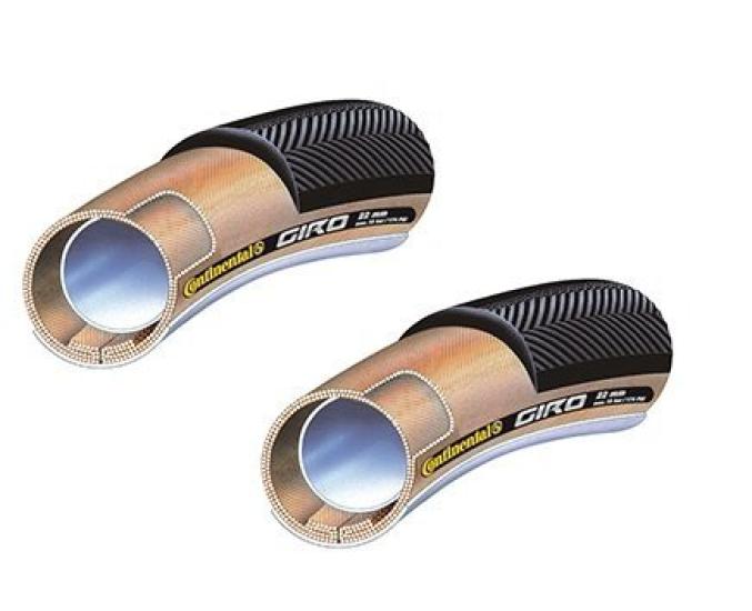 

Set of 2 CONTINENTAL Tubular Tires GIRO 700 x 22C Black Brown 28 x22mm & [Item]