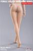 [TOYBARJAPAN] 16 Scale Figure AccessoryFire Girl Toys FG-YC-005C Skin-Tone Stockings, Female Soldier Wardrobe Seamless Pantyhose (Body, head, and