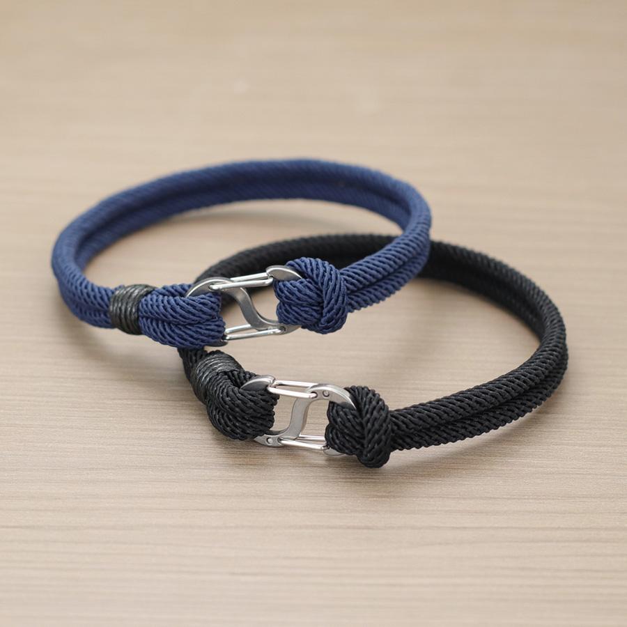 Fashion Rope Bracelet Men 6 Colors S Buckle Outdoor Survival Rescue Braslet Leisure Versatile Accessories Pulseria Hombre Joias