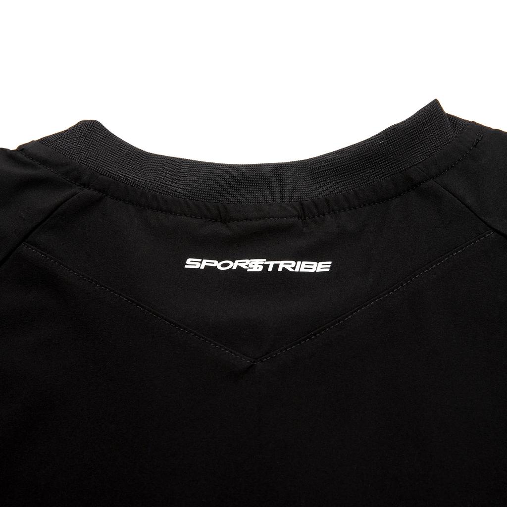 SPORTSTRIBE St Round Windbreaker Bk