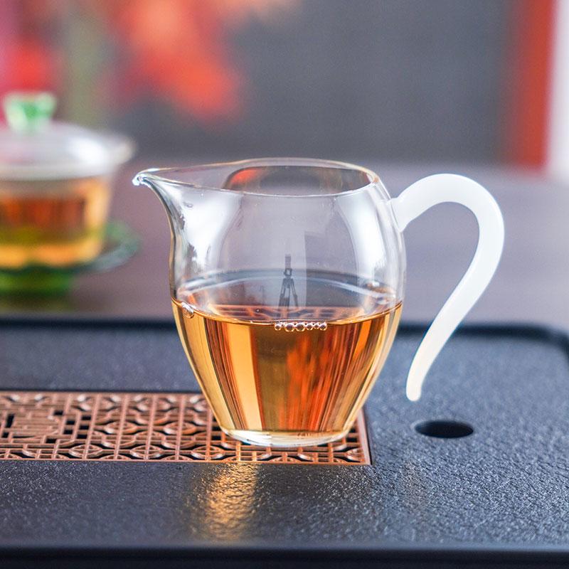 Qingyan Heat-Resistant High Borosilicate Glass Tea Set Cup