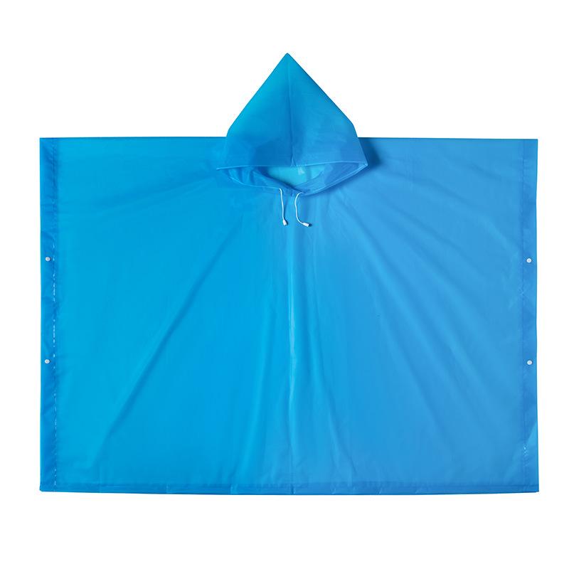 Wiederverwendbares EVA Kinderponcho - Stilvoller Reise- und Fahrradregenmantel mit optionalem Logodruck