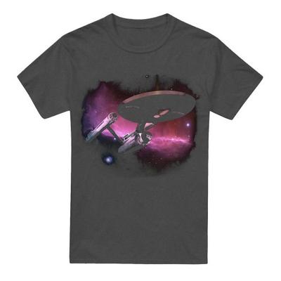 STAR TREK Unisex Yetişkin Prime Yönerge Tişörtü