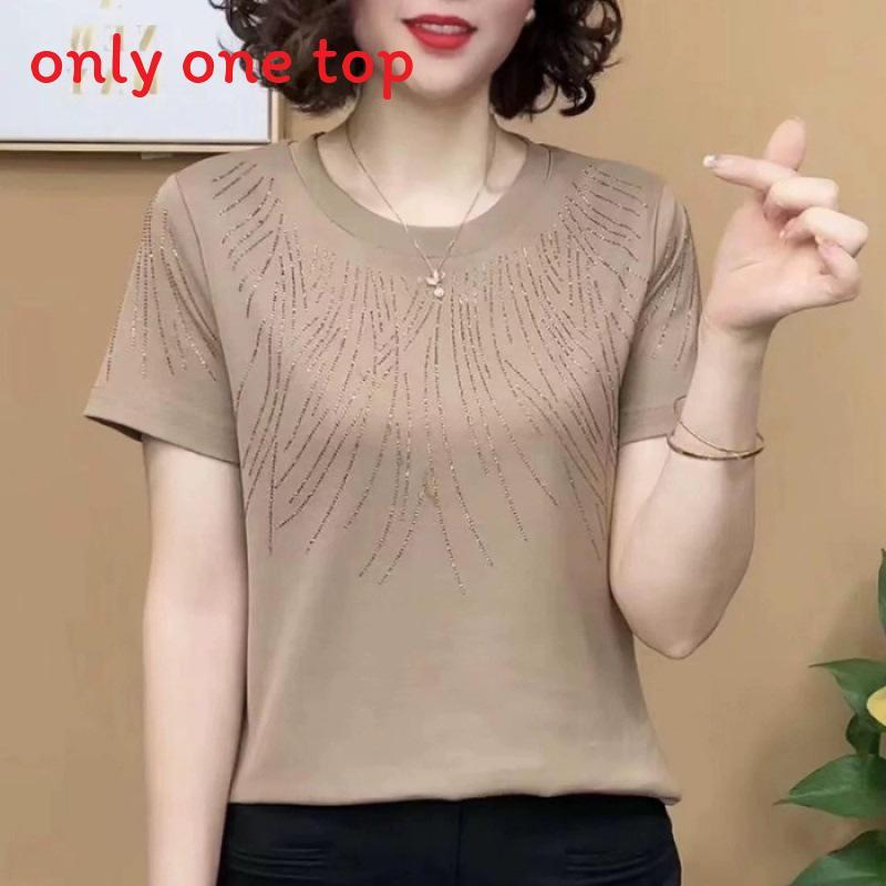 Casual Womens T Shirt With Print And Short Sleeves For Summer Comfort