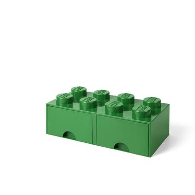 Lego tuğla çekmece 8 koyu yeşil 40061734