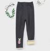 Girls' Velvet & Cotton Warm Leggings - Autumn/Winter Pants for Babies, Toddlers & Kids