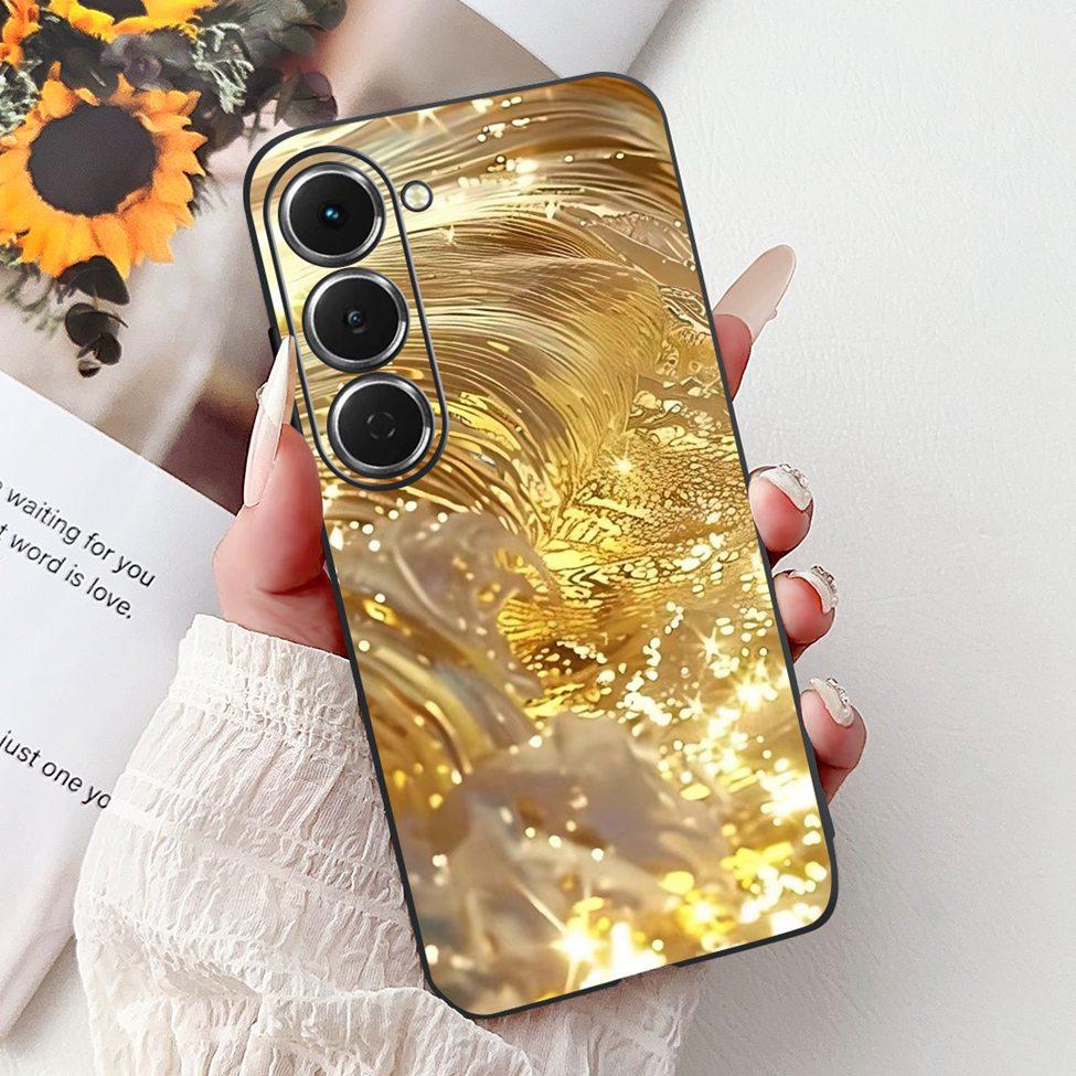 Casing For Tecno Spark 40Pro KM6 Cover For Techno Spark 40 Pro Case Silicone Luxury Butterfly Love Fashion Flowers Cool Painted