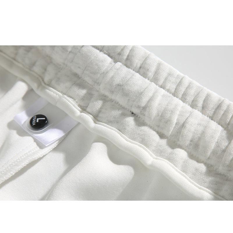 Men Plus Size Loose Straight Solid Casual Long Sports Sweatpants