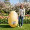 Reusable 41 Inch Easter Egg Balloon Easter Bunny Easter Decor Cute Giant Easter Egg  Garden Pendant