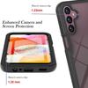 For Samsung Galaxy A17 / A17 5G Case with Built-in Screen Protector Full Protective Cover Heavy Duty Shockproof Slim Silicone Bumper Clear Phone Case