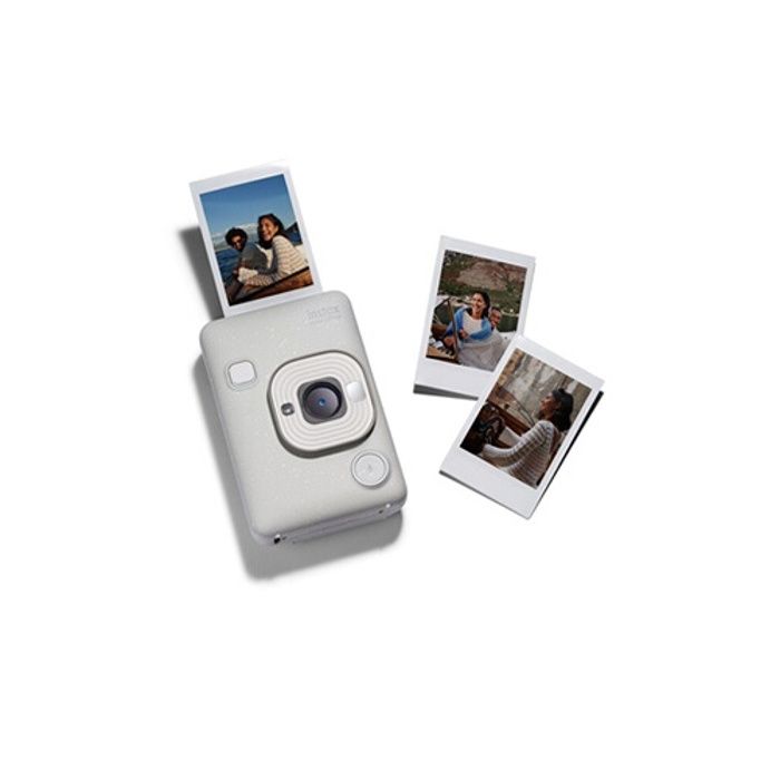 Appareil photo instantané fujifilm instax mini liplay blanc