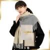 Used [New] [Magdert] Women's Scarf, Cashmere-like, Large Size, with Gift Box 1