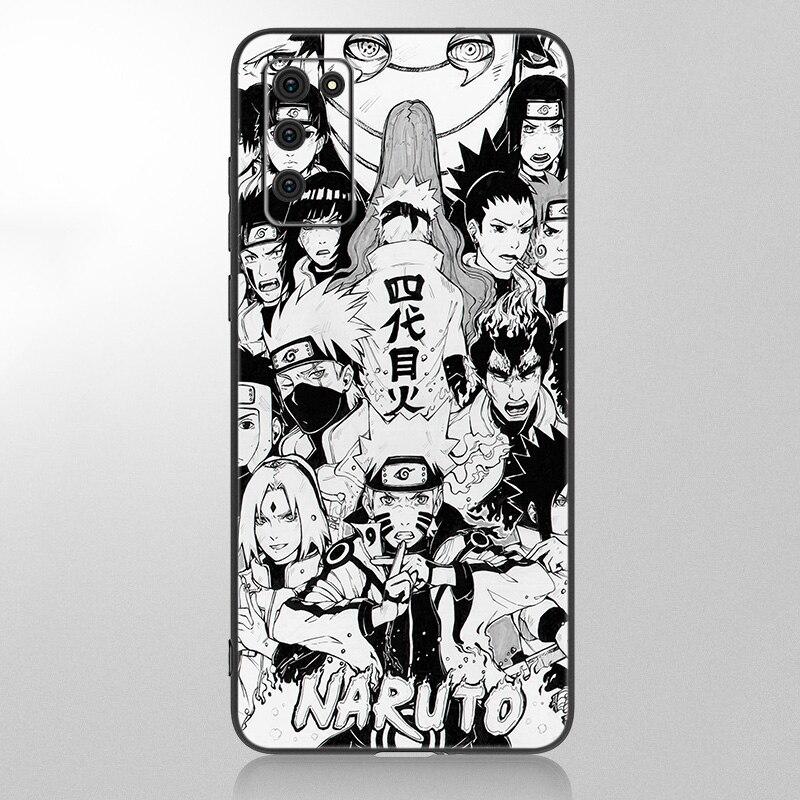 

Чехол для телефона с героями комиксов аниме для Samsung Galaxy A12 A02S A22 A32 A52 A72 A71 A51 A41 A31 A21 A11 A50 A70 A10S A20S, черный чехол Samsung A72