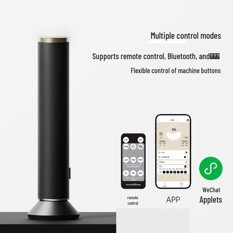 Rotating Raindrop Aroma Diffuser: Large Mist Essential Oil Diffuser with Colorful Light for Bedroom Humidification