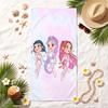 HUNTRIX Soft Beach Towel Stylish Beach Pool Towel for Summer Seaside Vacation Travel