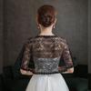 Diamond Lace Cape Coat Female Cape Shoulder With A Small Cape Summer Hundred With Thin Bridal Gown With Cardigan
