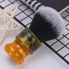 Yaqi 24MM Men Wet Shave Brushes Sagrada Familia Black/White Tuxedo Synthetic Fibre Resin Handle Shaving Foam Brush