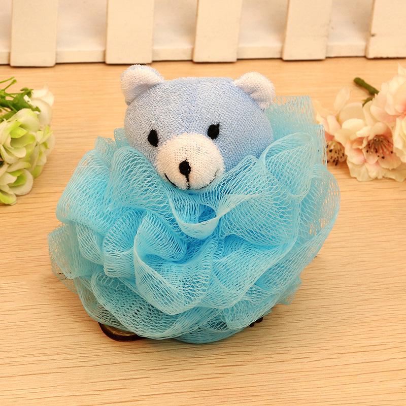 

Губки для ванны с изображением животных, мочалка для ванны, сетка для игрушек в виде животных, губка для ванны с изображением животных, красочные мультяшные шарики для мытья тела, сетка для душа для детей синий