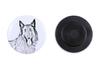 Belgian Shepherd Dog, Belgian Sheepdog I – Magnet with a Dog's Pupil, Exceptionally Light – Design 02 |
