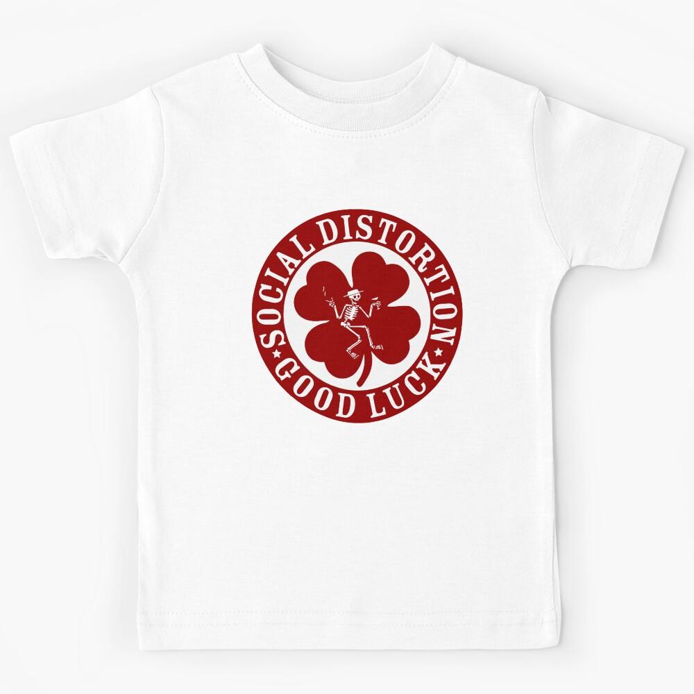 Social Good Luck Punk, Distortion Punk Rock Kids T-Shirt 140