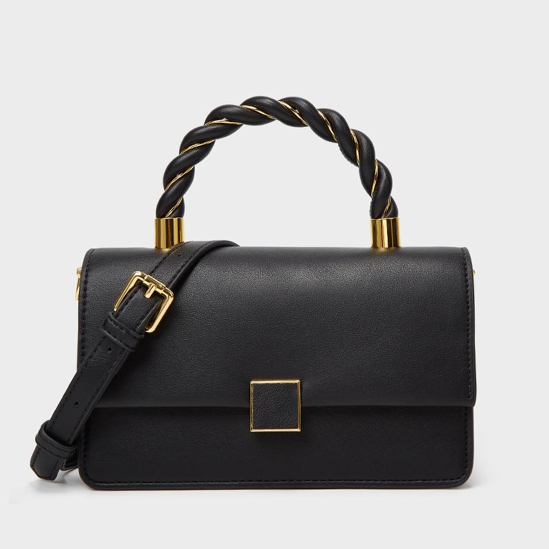Summer Women's Bags Are Easy To Pair with Twisted Small Square Bags, Fashionable Socialite Handbags, and Single-shoulder Crossbody Bags