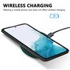 For Samsung Galaxy A54 5G Carbon Fiber Texture PU Leather Coated TPU Protective Case Anti-scratch Cell Phone Cover