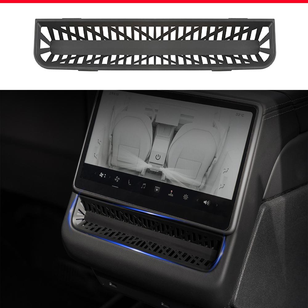 For 2026 2026 Tesla Model 3 Y Juniper Rear Condition Air Vent Outlet Cover Air Flow Vent Protective Grille Grill Car Accessories