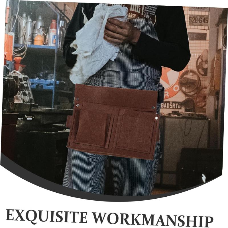 Tool Waist Bag, Large Capacity Belt, Tool Set, Wear-Resistant And Portable Nail Bag