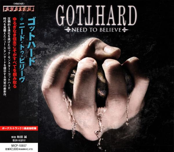 

CD GOTTHARD - Need To Believe MICP10857 Avalon 2009 Япония ОбиРок Б/у