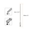 1/2/5pcs Security Torx Bit 1/4" Hex Shank 6" Long T8//T10/T15/T20/T25/T27/T30/T40 Screwdriver Torx Head with Hole