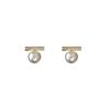 New fashion niche pearl earrings women's light luxury temperament high-end sense small fragrance style simple and versatile stud earrings