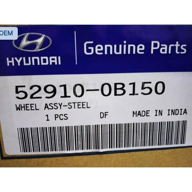 New Genuine Wheel Rim Assy For Hyundai Eon 2011 to 2019 e080