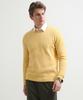 Seuteulaikeu Fine Blend Classic Crew Neck Knit (Pastel Yellow)