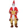 Christmas Santa Claus Cartoon Inflatable Costume for Halloween Festivals Party DecorationSanta